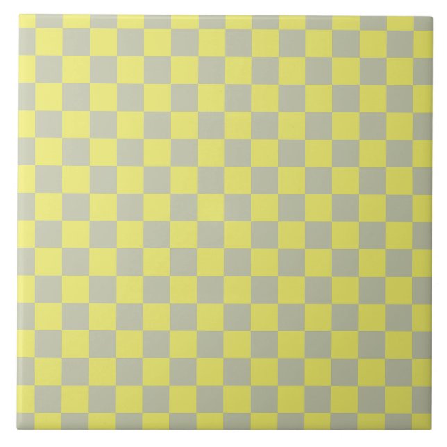 Azulejo Patrón de tablero de cheques de verificación amari (Frente)