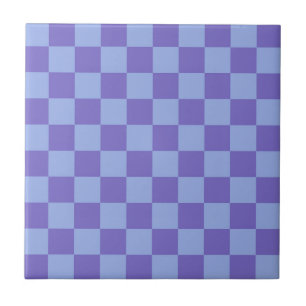 Azulejo Patrón de tablero de mandos azul y lavanda
