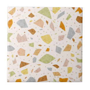 Azulejo Patrón de Terrazzo Italiano Texturizado Granular d
