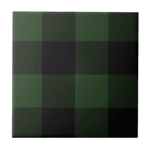 Azulejo Patrón de tracción de tarta verde trenzado en b
