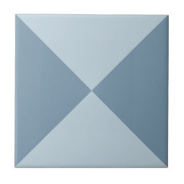 Azulejo Patrón de triángulo geométrico azul abstracto mode