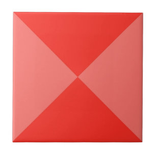 Azulejo Patrón de triángulo geométrico rojo abstracto mode