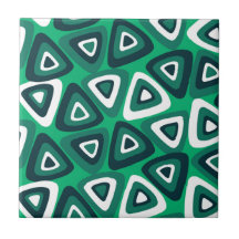 Patrón de triángulo verde