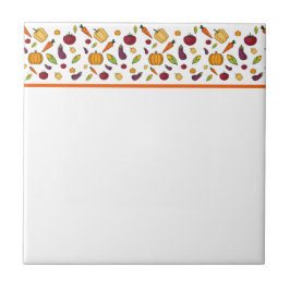 Azulejo Patrón de verduras cortas