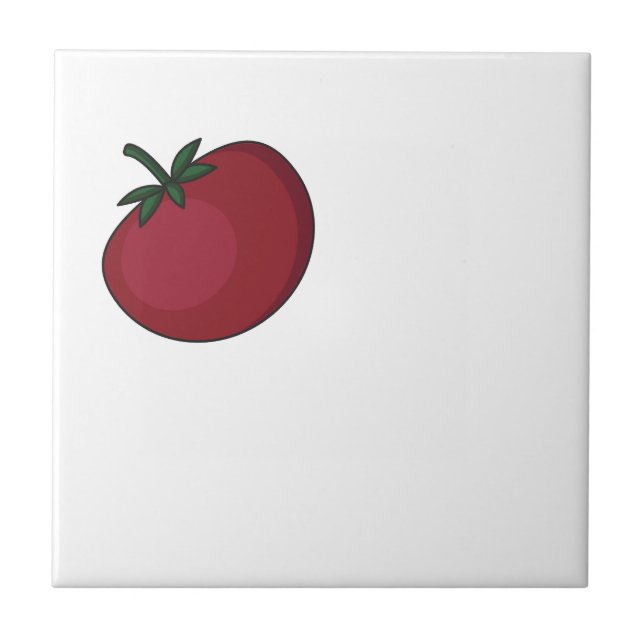 Azulejo Patrón de verduras cortas (Frente)