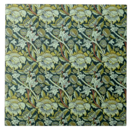 Azulejo Patrón de Wey Floral de William Morris