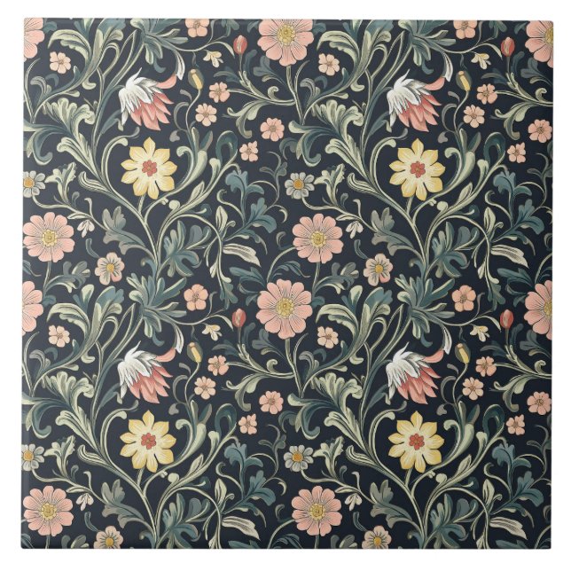 Azulejo Patrón de William Morris (Frente)