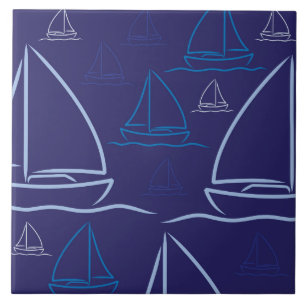 Azulejo Patrón de yate
