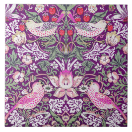Azulejo Patrón del ladrón de fresas William Morris