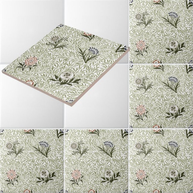 Azulejo Patrón en Polvo Floral Antiguo William Morris (Subido por el creador)