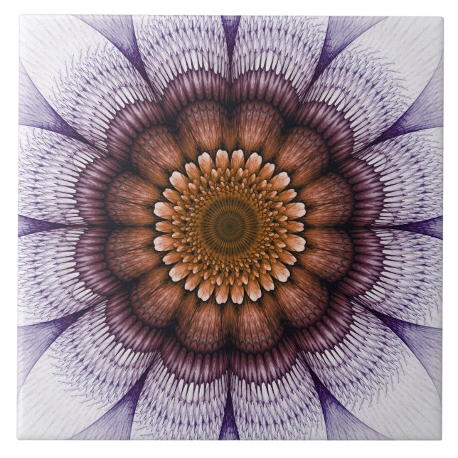 Azulejo Patrón floral (Frente)