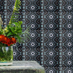 Azulejo Patrón Floral Azul Negro Con Motivos De Arte Folcl<br><div class="desc">Exquisita cerámica, elaborada meticulosamente para mostrar un rico diseño que entrelaza elementos florales con encantadores motivos de arte folclórico. Los complejos patrones, cuidadosamente dispuestos en una armoniosa mezcla de tonos negros, azules y blancos, crean un fascinante tapiz visual que añade un aura de elegancia a cualquier espacio. Mejore su entorno...</div>