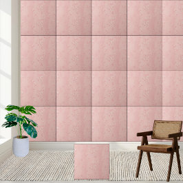 Azulejo Patrón floral de cerezo rosa