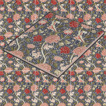 Azulejo Patrón floral de color gris de William Morris<br><div class="desc">Se trata de una impresión digitalmente realzada derivada de un diseño antiguo de estampado floral de Cray por la empresa fundada por William Morris. William Morris era un poeta, novelista, diseñador textil de la era victoriana y una importante figura del Movimiento Británico de Artes y Artesanías. Sus diseños tenían una...</div>
