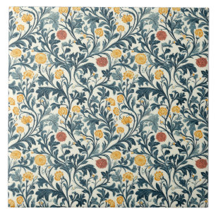 Azulejo Patrón floral de William Morris