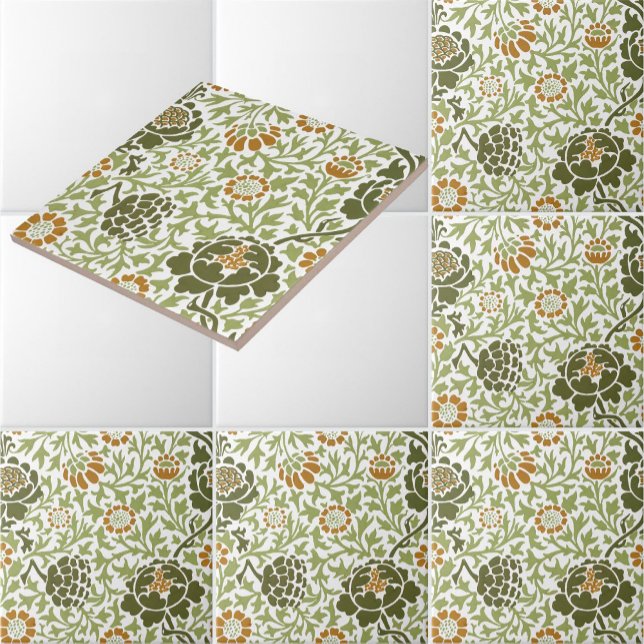 Azulejo Patrón floral de William Morris Grafton (Subido por el creador)
