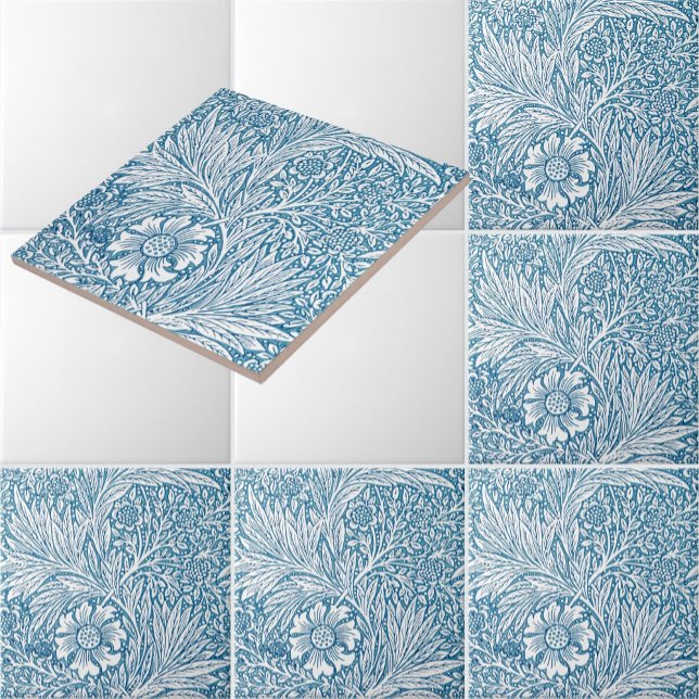 Azulejo Patrón floral de William Morris Marigold (Subido por el creador)