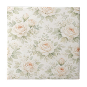 Azulejo Patrón floral nupcial