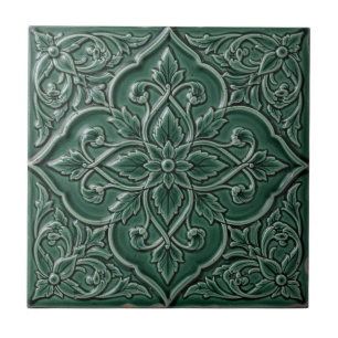Azulejo Patrón floral persa de Henry Dearle Diseño floral