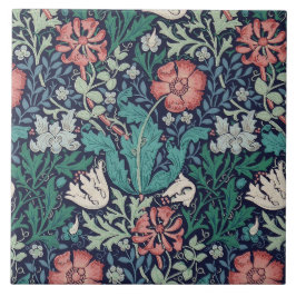 Azulejo Patrón floral vintage, William Morris