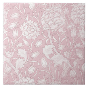 Azulejo Patrón floral William Morris en mosaico de cerámic