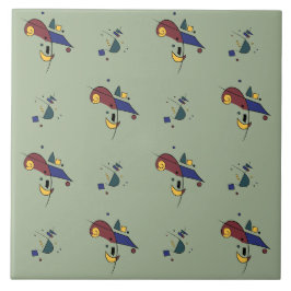 Azulejo Patrón geométrico abstracto