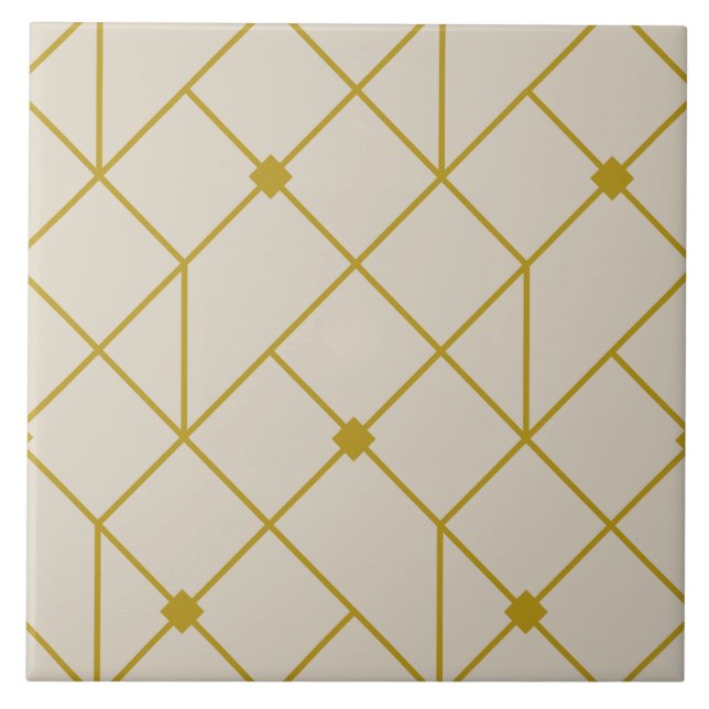 Azulejo Patrón Geométrico Clásico (Frente)
