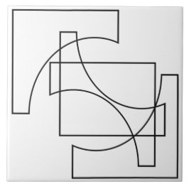 Azulejo Patrón geométrico de moda