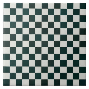 Azulejo Patrón geométrico decorativo blanco oscuro grande