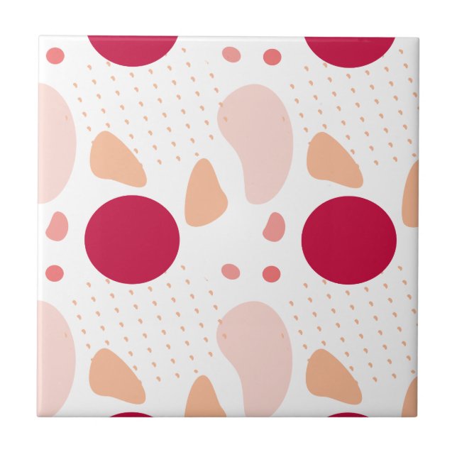 Azulejo Patrón geométrico moderno (Frente)