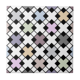 Azulejo Patrón geométrico multicolor