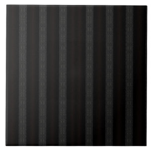 Azulejo Patrón geométrico negro: diseño minimalista modern
