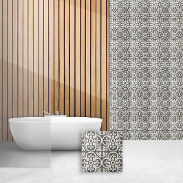 Azulejo Patrón geométrico Quatrefoil decorativo