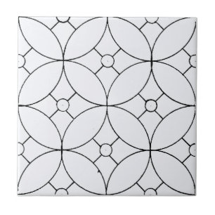 Azulejo Patrón geométrico simple