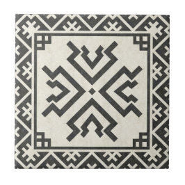 Azulejo Patrón geométrico tribal (Amulet)