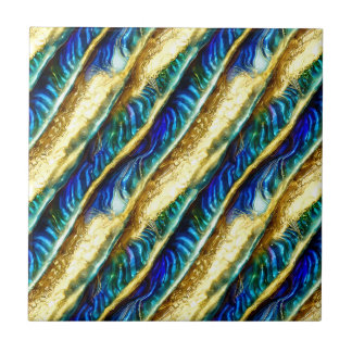 Azulejo Patrón ininterrumpido de puau líquido de vidrio do