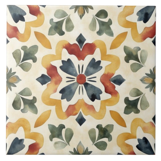 Azulejo Patrón italiano (Frente)