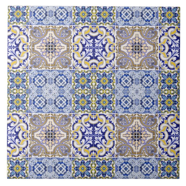 Azulejo Patrón italiano (Frente)