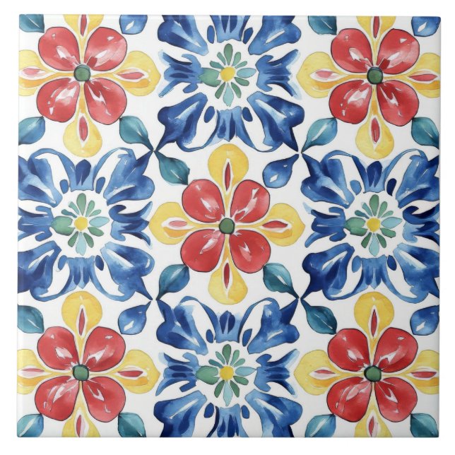 Azulejo Patrón italiano (Frente)