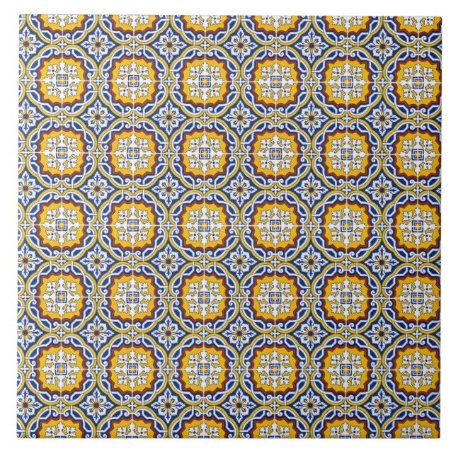 Azulejo Patrón italiano (Frente)