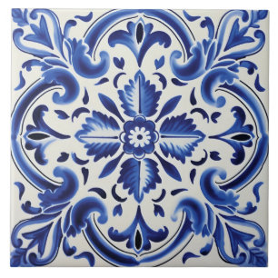 Azulejo Patrón lindo de estilo portugués