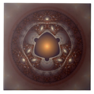 Azulejo Patrón mágico místico gloso fractal