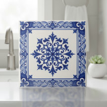 Patrón Mediterráneo Pat#10 Azul Marfil ID1195