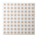 Azulejo Patrón moderno de estrella rosada pequeña de media<br><div class="desc">Diseño de inspiración moderna de mediados del siglo XX, con estampados vintage de pequeños estallidos rosa retro sobre fondo blanco. Diseño sencillo, limpio y moderno sin inconvenientes. Crea tu propio patrón de personalizado cargando una nueva imagen, o usa el botón "mensaje" para contactar con el diseñador para obtener ayuda. Para...</div>