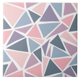 Azulejo Patrón mosaico Pastel Triángulos