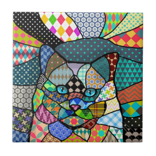 Azulejo Patrón multicolor Cat 691