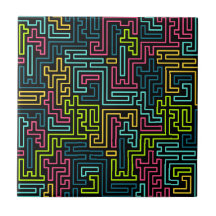 Patrón negro de moda de los años 80