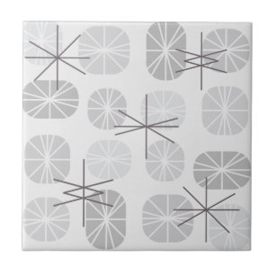 Azulejo Patrón Oblongs Light Gris