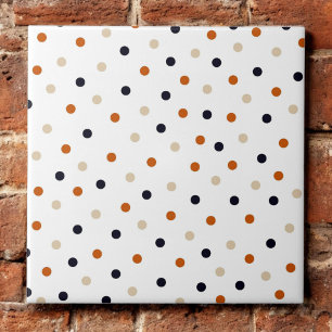 Azulejo Patrón polkadot colorido