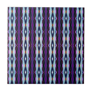 Azulejo Patrón púrpura único